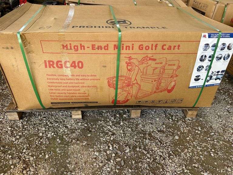 2025 IR Sdlanch Unused IRGC40 Electric Three-Wheeled Cart