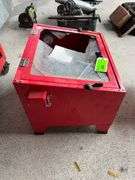 Blast Cabinet - Broken Glass