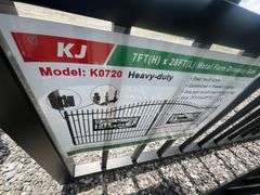 2025 KJ Unused K0720 Metal Farm Driveway Gates