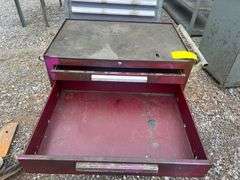 Kennedy 5-Drawer Roller Cabinet and Tool Box with Assorted Tools