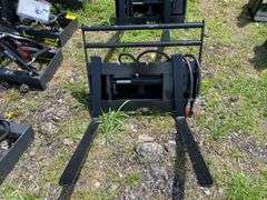 2025 GIYI Unused GY-CYHC Mini Skid Steer Side Shift Pallet Forks with 2'5" Forks