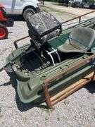 Pelican Bass Boat with Trolling Motor and Trailer