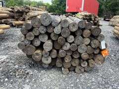Untreated Wood Posts - Qty: 94