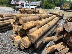 Untreated Wood Posts - Qty: 44