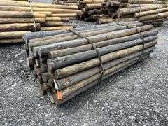 Untreated Wood Posts - Qty: 94