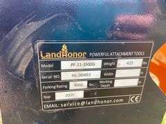 2025 Landhonor Unused PF-11-3500G Skid Steer Pallet Fork