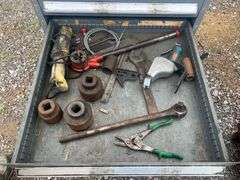 Kennedy 5-Drawer Roller Cabinet and Tool Box with Assorted Tools