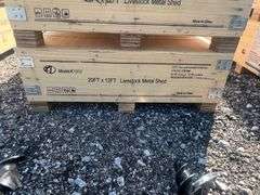 KJ Unused K1912 20ftx12ft Livestock Metal Shed