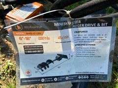 2025 Wolverine Unused MAD-12-12D Mini-Skidsteer Auger Drive and Bit