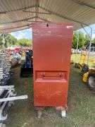 Jobox 60in W x 24in D Heavy-Duty 2-Door Cabinet, Model 1-694990