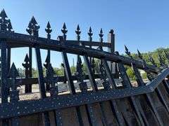 2025 KJ Unused K0720-6 Metal Farm Driveway Gates