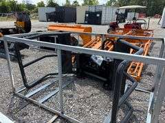 2025 Wolverine Unused BSH-12-75D Skid Steer Bale Squeeze Hydraulic Adjustable