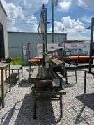 Steel Work Table - 82.5in x 30.5in x 90.5in