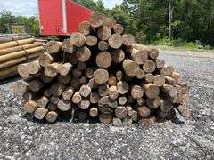 Untreated Wood Posts - Qty: 90