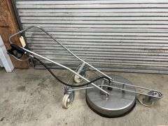 Stainless Steel 22in Pressure Washer Surface Cleaner