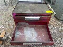 Kennedy 5-Drawer Roller Cabinet and Tool Box with Assorted Tools