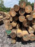 Untreated Wood Posts - Qty: 44
