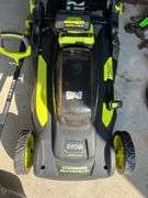 Ryobi Self Propelled 20in Mower, Blower and Weedeater with Battery and Changer