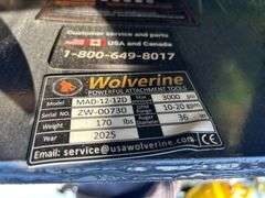 2025 Wolverine Unused MAD-12-12D Mini-Skidsteer Auger Drive and Bit