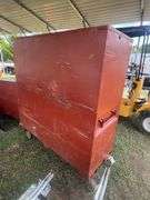 Jobox 60in W x 24in D Heavy-Duty 2-Door Cabinet, Model 1-694990