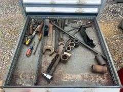 Kennedy 5-Drawer Roller Cabinet and Tool Box with Assorted Tools