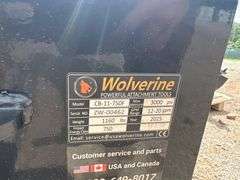 2025 Wolverine Unused CB-11-750F Skidsteer Hydraulic Breaker