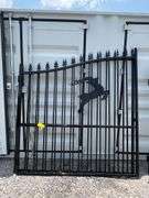 2025 Miva Unused Decorated Entrance Gates, Pair