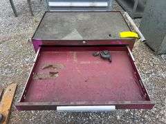 Kennedy 5-Drawer Roller Cabinet and Tool Box with Assorted Tools