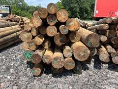 Untreated Wood Posts - Qty: 44
