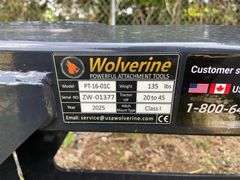 2025 Wolverine Unused PT-16-01C 3-Point Quick Tach