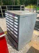 Kennedy 5-Drawer Roller Cabinet and Tool Box with Assorted Tools