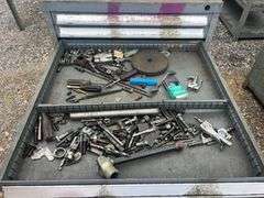 Kennedy 5-Drawer Roller Cabinet and Tool Box with Assorted Tools