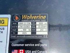 2025 Wolverine Unused SBM-12-72W Skidsteer Sickle Bar Mower