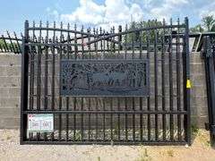 2025 KJ Unused K0720-6 Metal Farm Driveway Gates