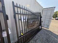 2025 KJ Unused K0720 Metal Farm Driveway Gates