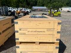 KJ Unused K2223 23ftx22ft Double Garage Metal Shed