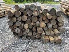 Untreated Wood Posts - Qty: 94