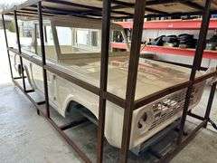1966-1977 NEW Bronco Body - Chrome Yellow w/Black Top