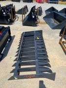 2025 Landhonor Unused RTR-12-72W Skid Steer Root Rake