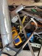 Rolling Cart with Assorted Tools