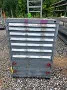 Kennedy 5-Drawer Roller Cabinet and Tool Box with Assorted Tools