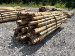 Untreated Wood Posts - Qty: 79