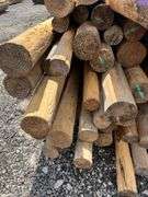 Untreated Wood Posts - Qty: 66