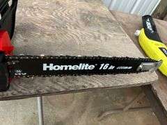 Homelite 16in Electric Chainsaw
