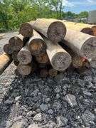 Untreated Wood Posts - Qty: 46
