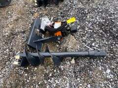 2025 Wolverine Unused MAD-12-12D Mini Skid Steer Auger Drive and Bit