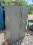 Steel Cabinet - 18in L x 43.5in W x 65in H
