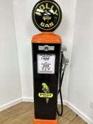 Polly gas reproduction gas pump with glass globe