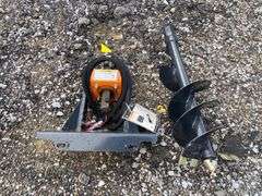 2025 Wolverine Unused MAD-12-12D Mini Skid Steer Auger Drive and Bit