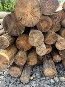 Untreated Wood Posts - Qty: 44